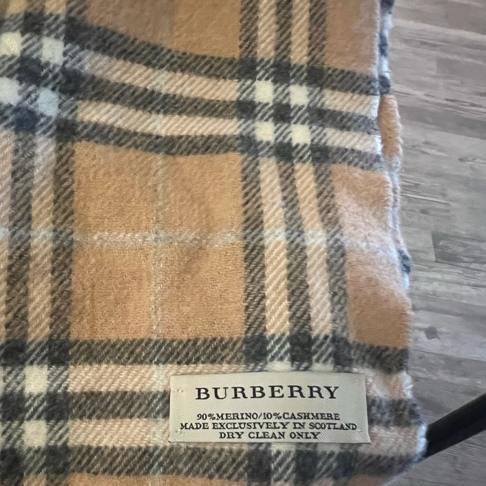 Vintage Burberry Scarf